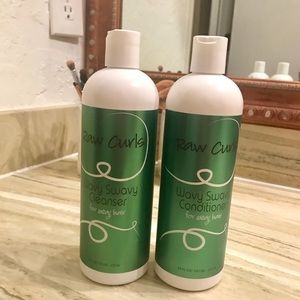 Raw Curls Swavy Cleanser and Conditioner Combo